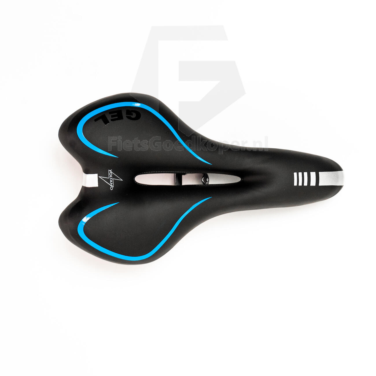 Fietszadels voor Toerfietsen van het merk VOLTANO - Unisex - Kleur ZWART - 7/7