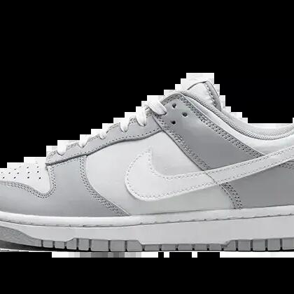 Shoes - low-top, two-tone - Dunk Low - White/Grey