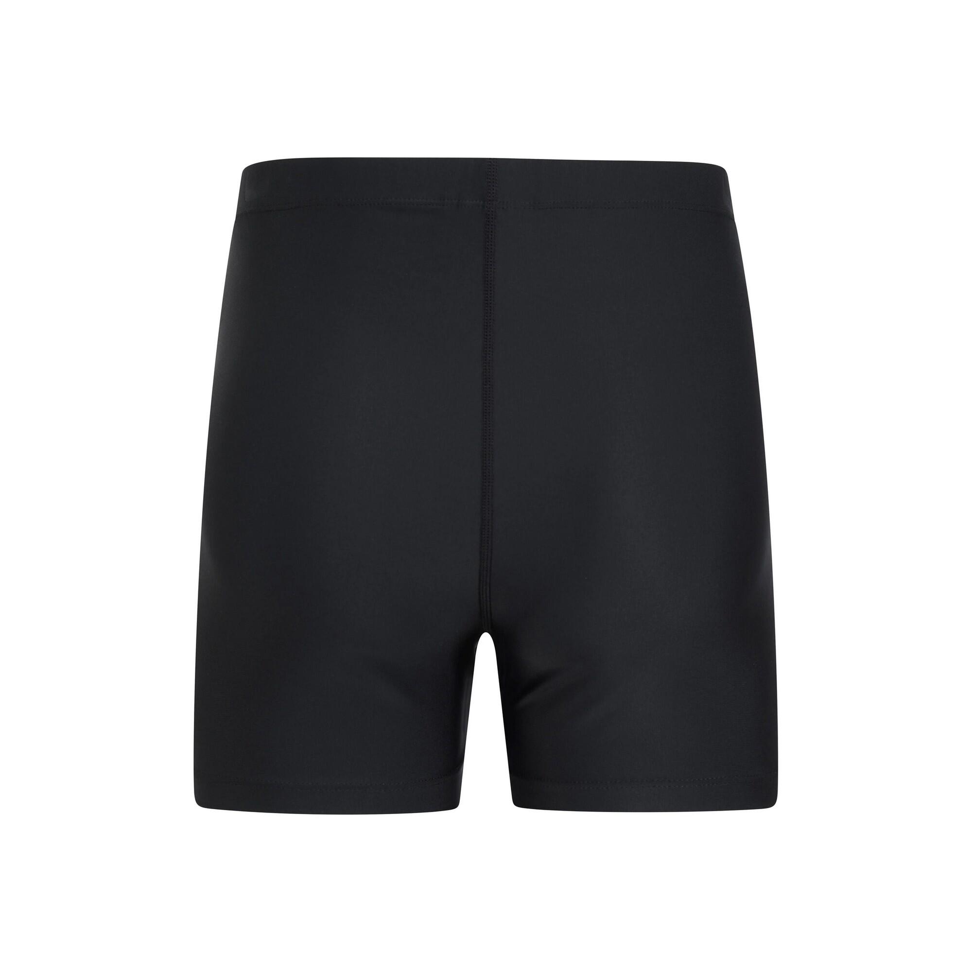Badeshorts für Aktiv Damen Schwarz 2/4