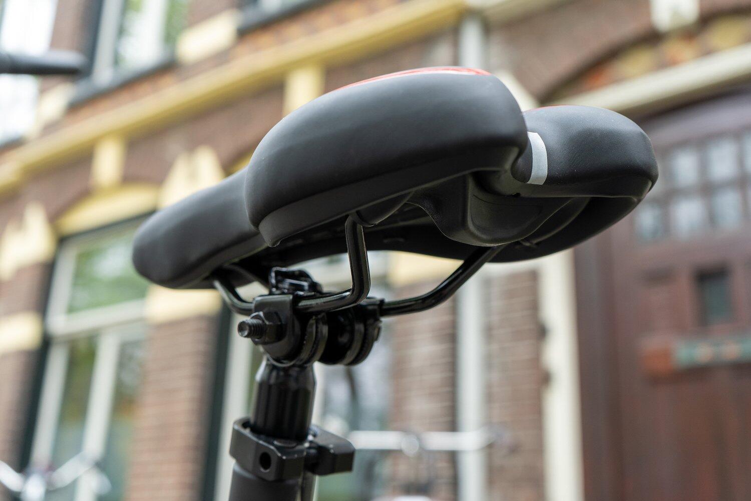 Fietszadels voor Toerfietsen van het merk VOLTANO - Unisex - Kleur ZWART - 3/7