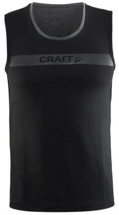Débardeur de sport pour hommes Craft Pulse Jersey Shout Noir