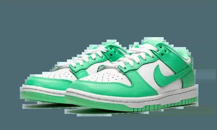 Zapatillas - piel bajas - Dunk Low - Blanco/Green Glow 2/7