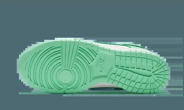Zapatillas - piel bajas - Dunk Low - Blanco/Green Glow 4/7