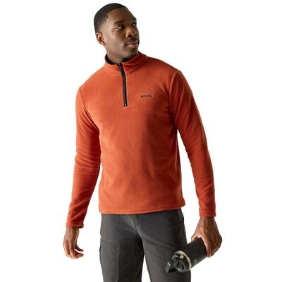 Great Outdoors Maglia In Pile Con Cerniera Sul Collo Uomo Regatta Thompson Ferro