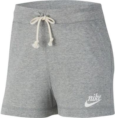 Damesshort nike gym vintage short grijs
