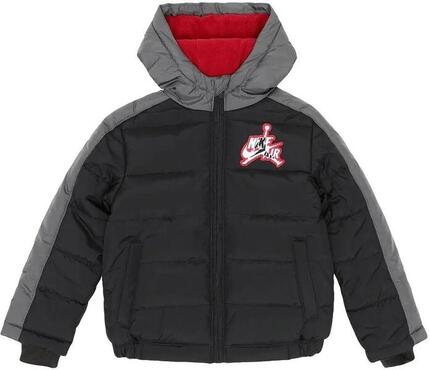 Veste d'hiver pour enfants Nike Jordan Jumpman Jr. Noir