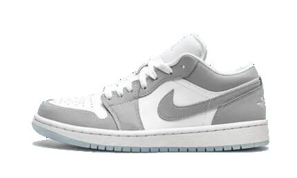Schoenen - basketbal - unisex - air jordan 1 low - wolf grey