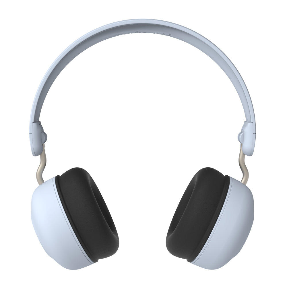 Kreafunk Kids Buzz Bluetooth Headphones - Safe 85dB ANC - Cloudy Blue