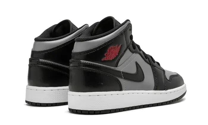 Air Jordan 1 Mid Shadow Red  3/4