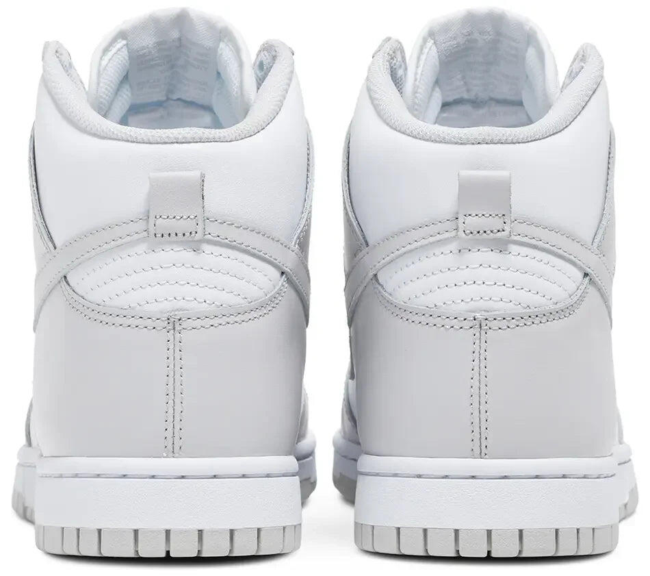 Nike Dunk High Retro White Vast Grey 4/5