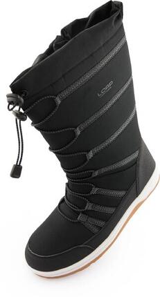 Loap Miza dames snowboots zwart - waterdicht, warme voering