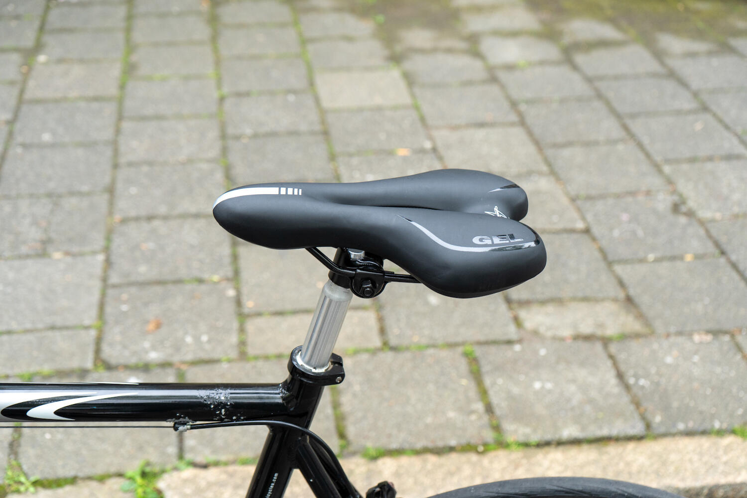 Fietszadels voor Toerfietsen van het merk VOLTANO - Unisex - Kleur ZWART - 3/7