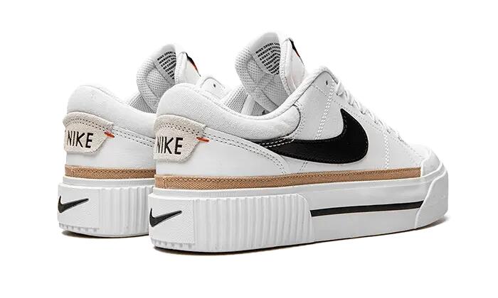 Court Legacy Lift White Black - Taille : 44 EU 3/4