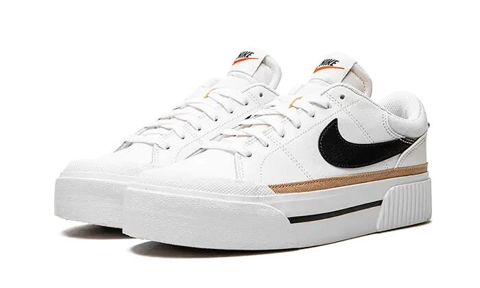 Court Legacy Lift White Black - Taille : 44 EU 2/4