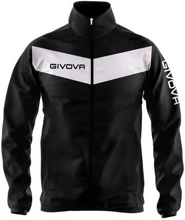 Veste de sport Givova Rain Nero-bianco noir 2xl