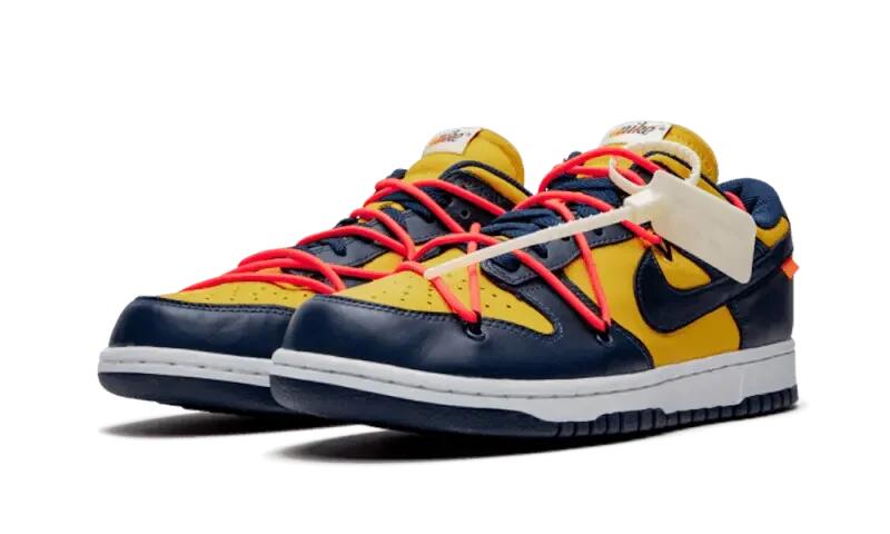 Dunk Low Off-White Michigan - Taille : 45.5 EU 2/7