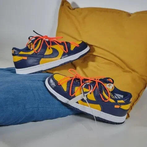 Dunk Low Off-White Michigan - Taille : 45.5 EU 5/7