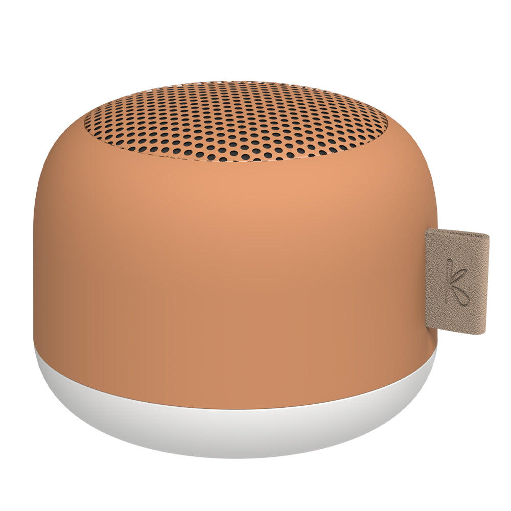 Kreafunk aLIGHT Waterproof Bluetooth Speaker & Lamp Waffle Orange