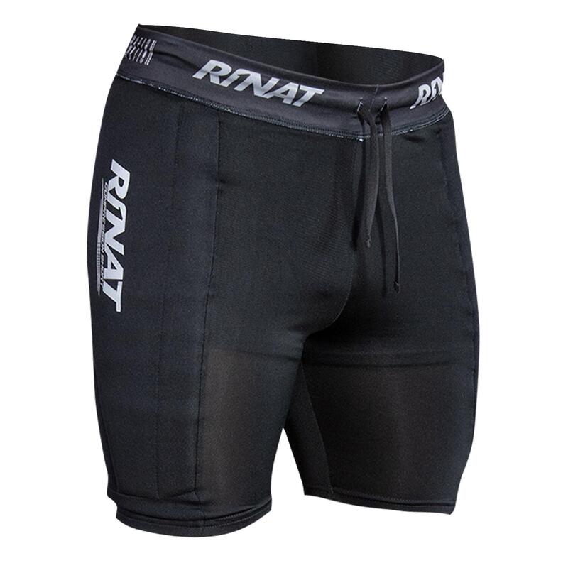 SHORT UNDER GUARD Pantalón corto de portero con protecciones Adulto Negro