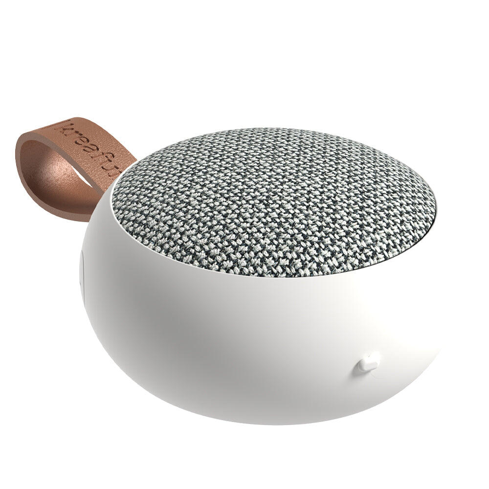 Kreafunk aGO 2 Fabric Bluetooth Speaker - White
