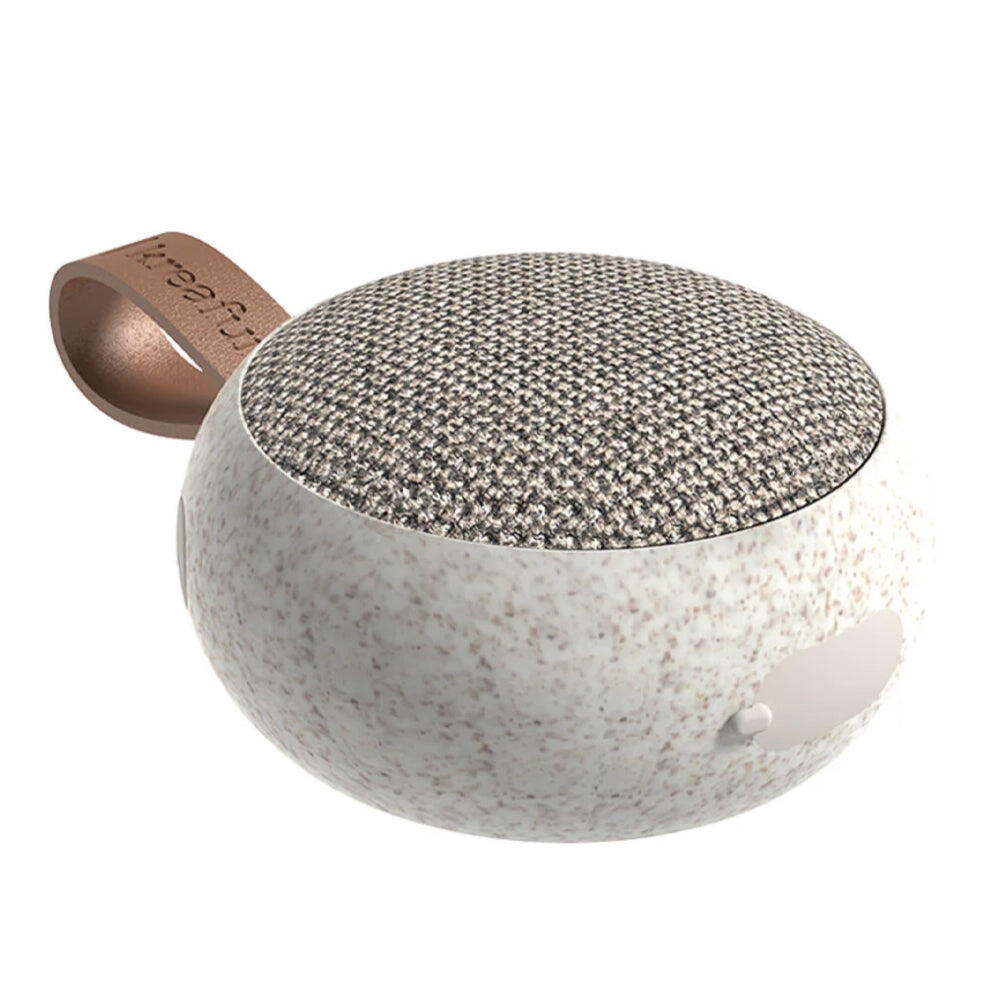 Kreafunk Ago 2 Fabric Portable Bluetooth Speaker - Wheat