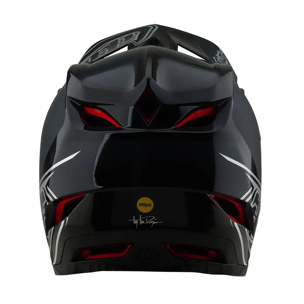 MTB-helm D4 Polyacrylite - Shadow - Zwart 3/6