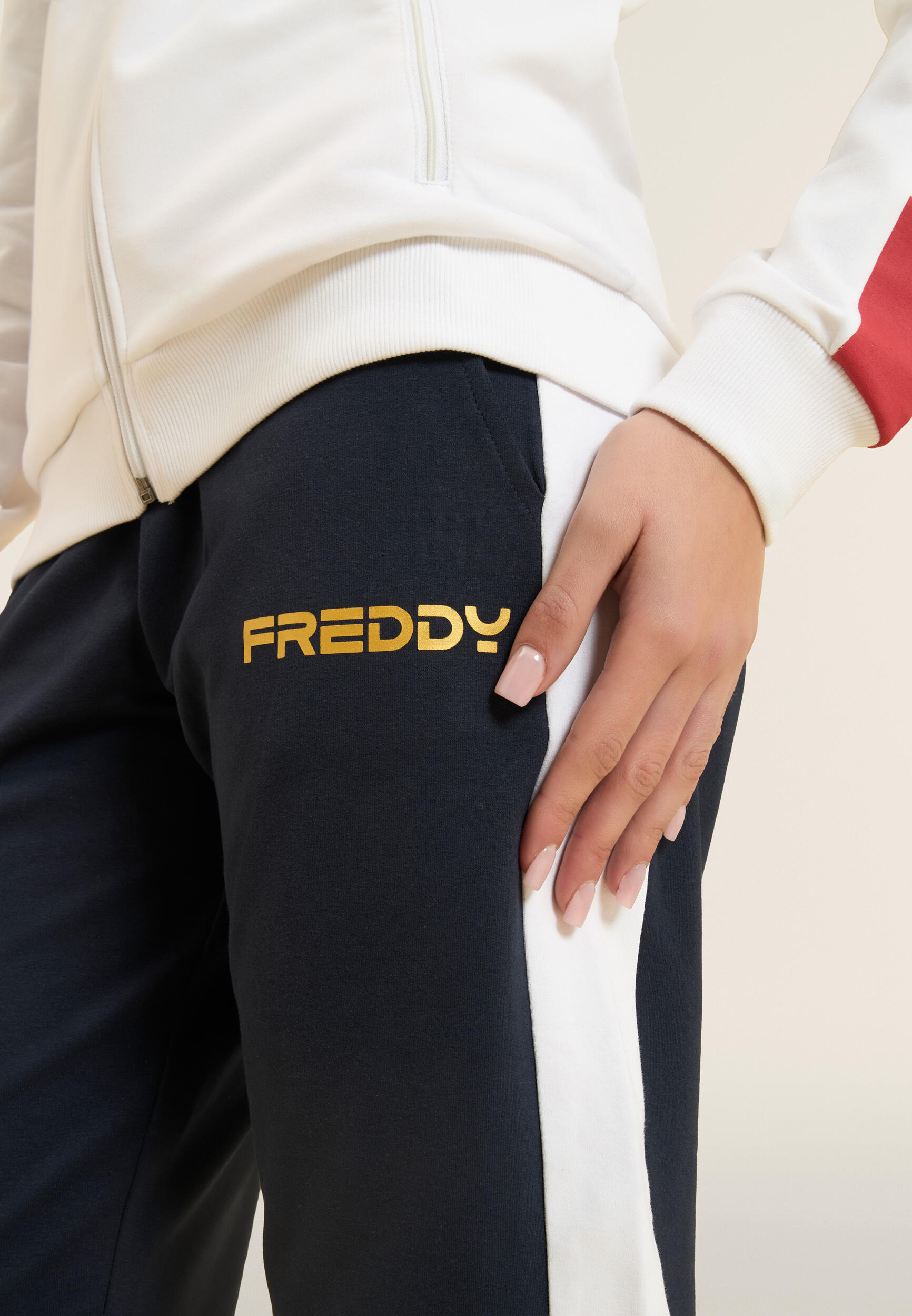 Survêtement pour femmes à col montant et à fermeture éclair, merchandising de la 5/5