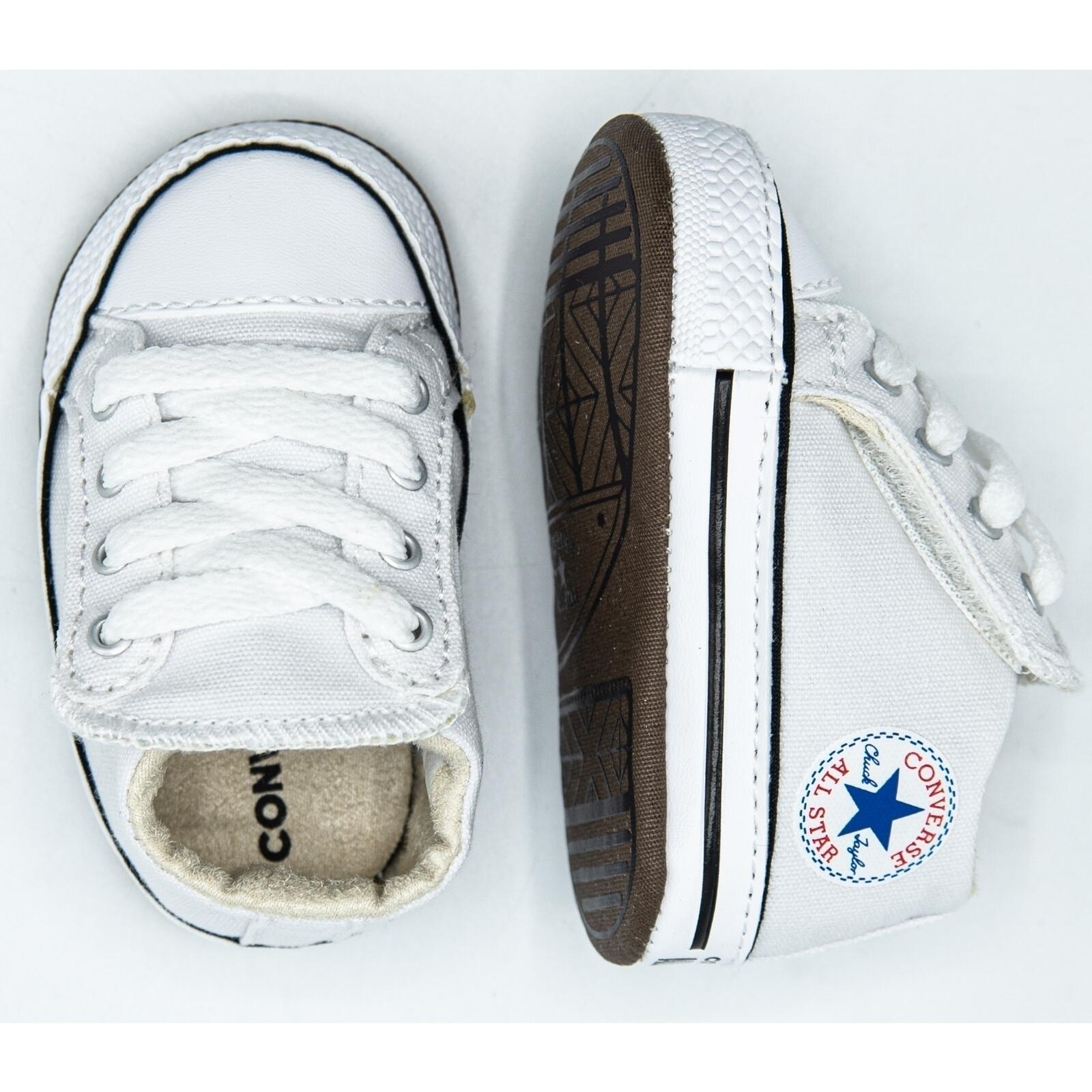 Kinder Sportschuhe Converse Chuck Taylor All Star Cribster Weiß 2/7