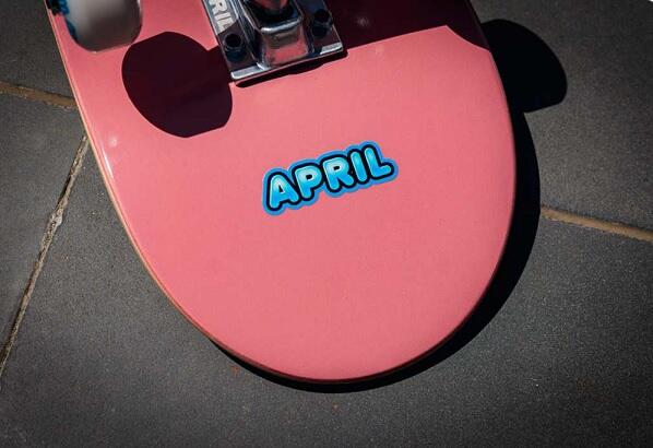 APRIL Skateboard 7.25