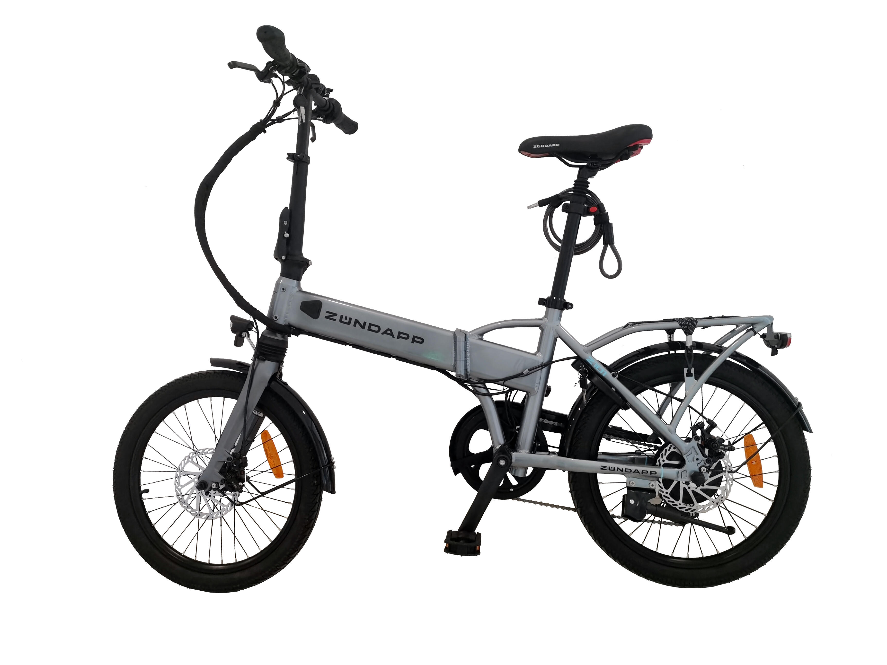 Dual Suspension 20" Folding Shimano 6-speed  e-bike