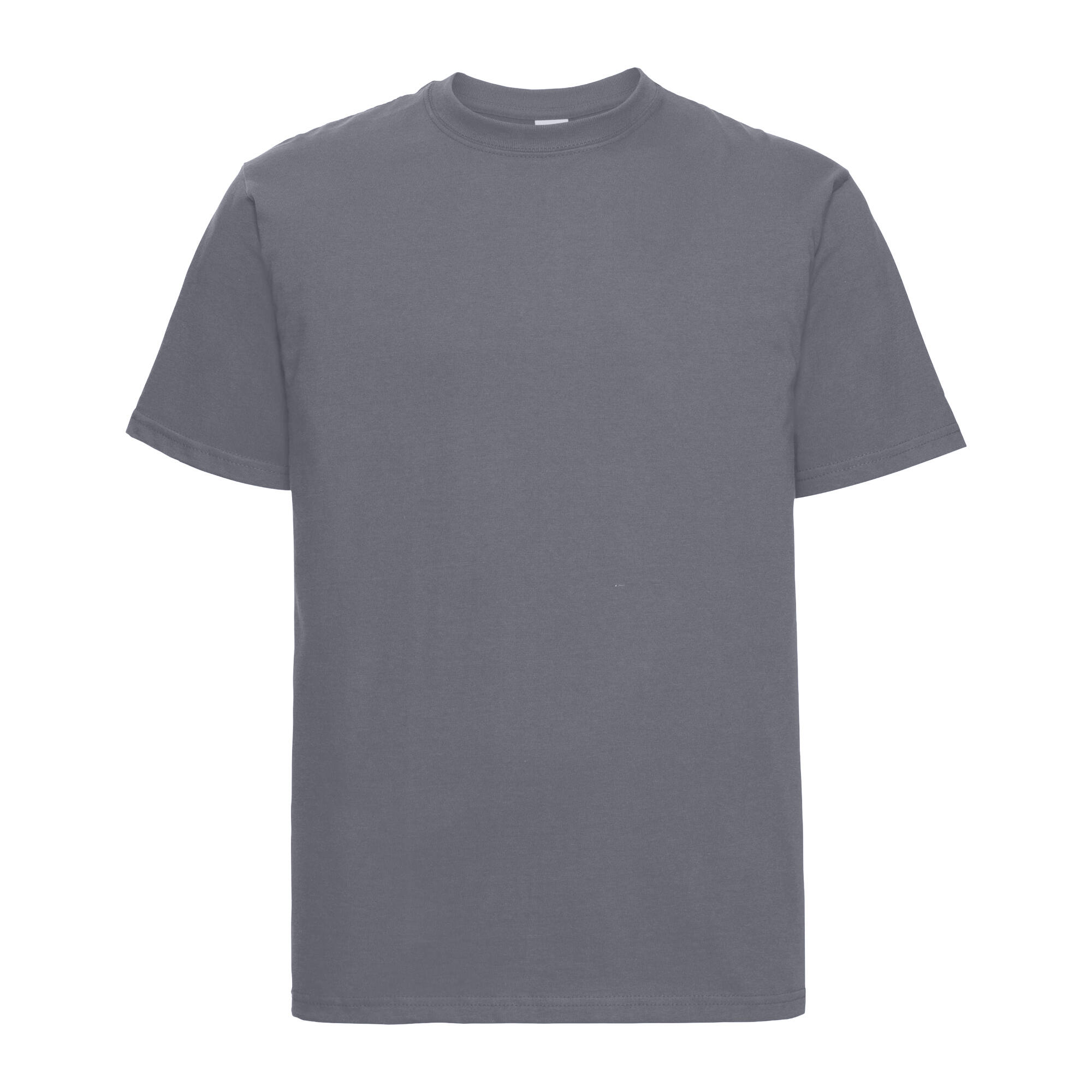 Russell Europe Mens Classic Heavyweight Ringspun Short Sleeve T-Shirt