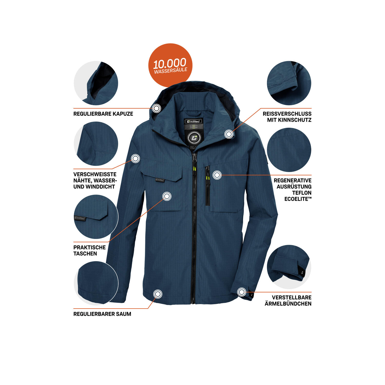 Jungen, Kinder Jacke KOS 140 5/8