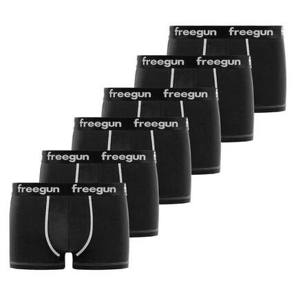 Lot de 6 boxers homme en Coton