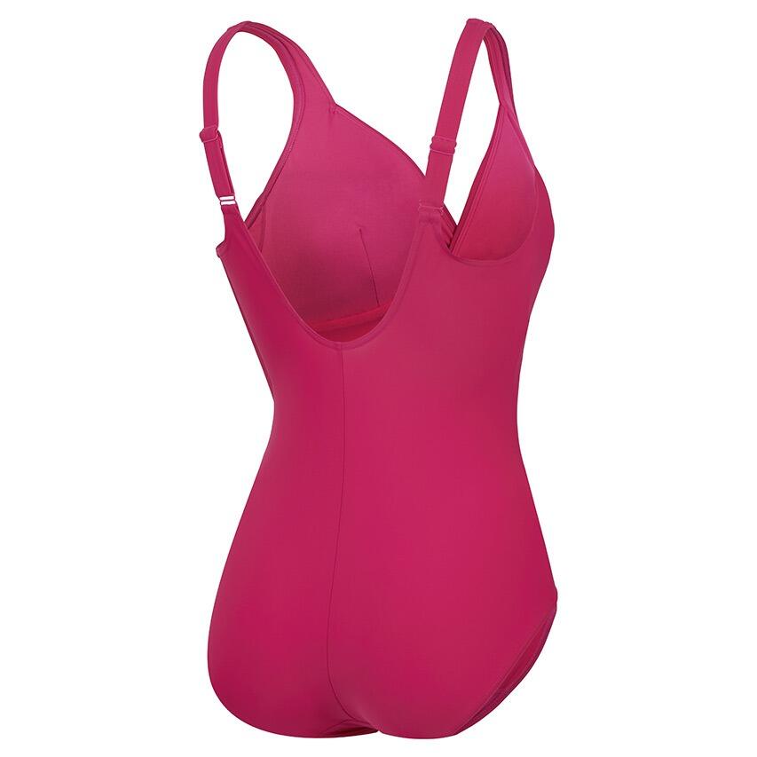 Dames Shaping Badpak Cross Knot Roze 6/7