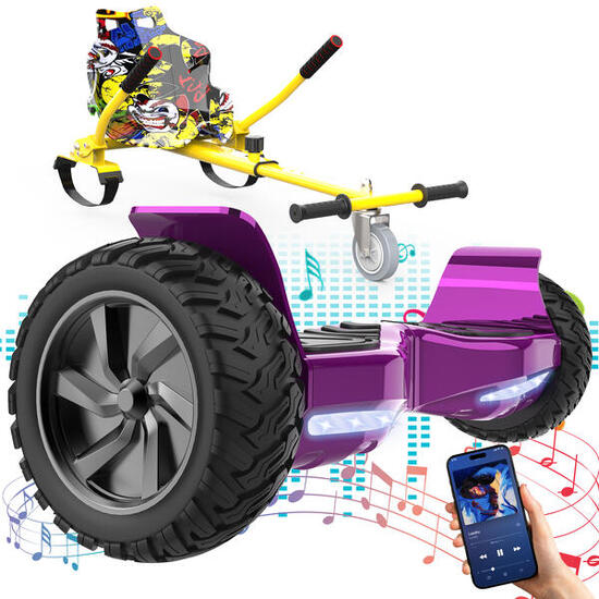 Hoverboards avec Go-Kart 8.5 Pouces, Bluetooth RCB-HY-A16