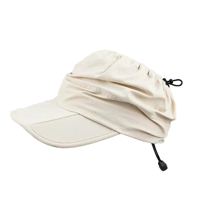 Beige Summer Outdoor Quick Dry Sun Hat