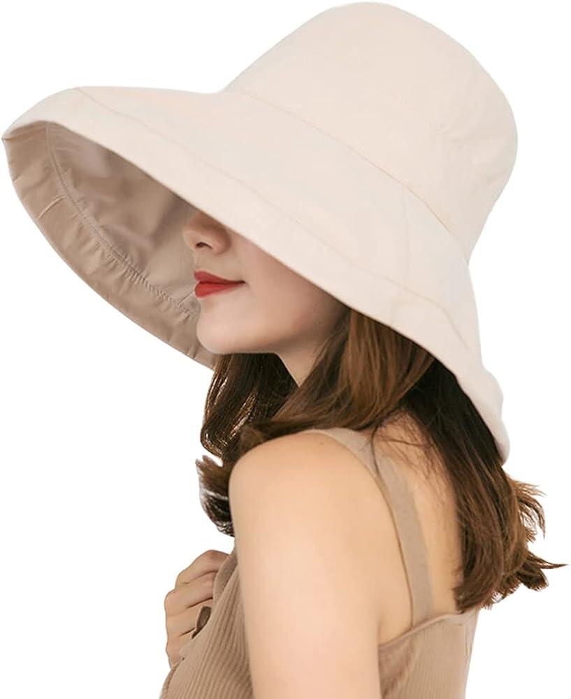 Sun Protection Sun Hat Women with UV Protection Foldable