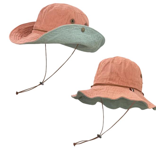 Pink Wide Brim Outdoor Cowboy Sun Hat