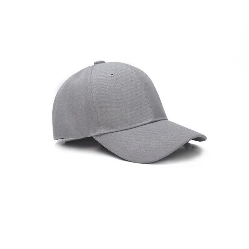Summer Multi-colour Shade Baseball  Sun Visor Hat - Grey