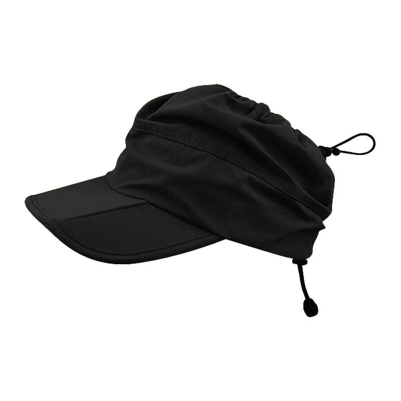 Black Summer Outdoor Quick Dry Sun Hat