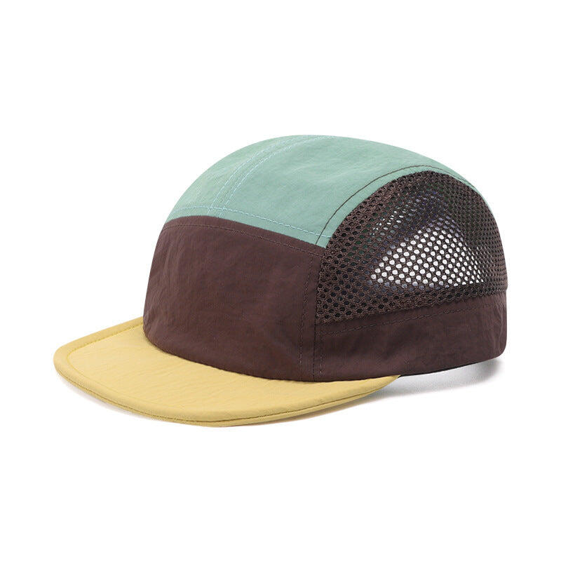 Coffee UPF 50+ Quick-Dry Outdoor Sun Hat with Breathable Mesh
