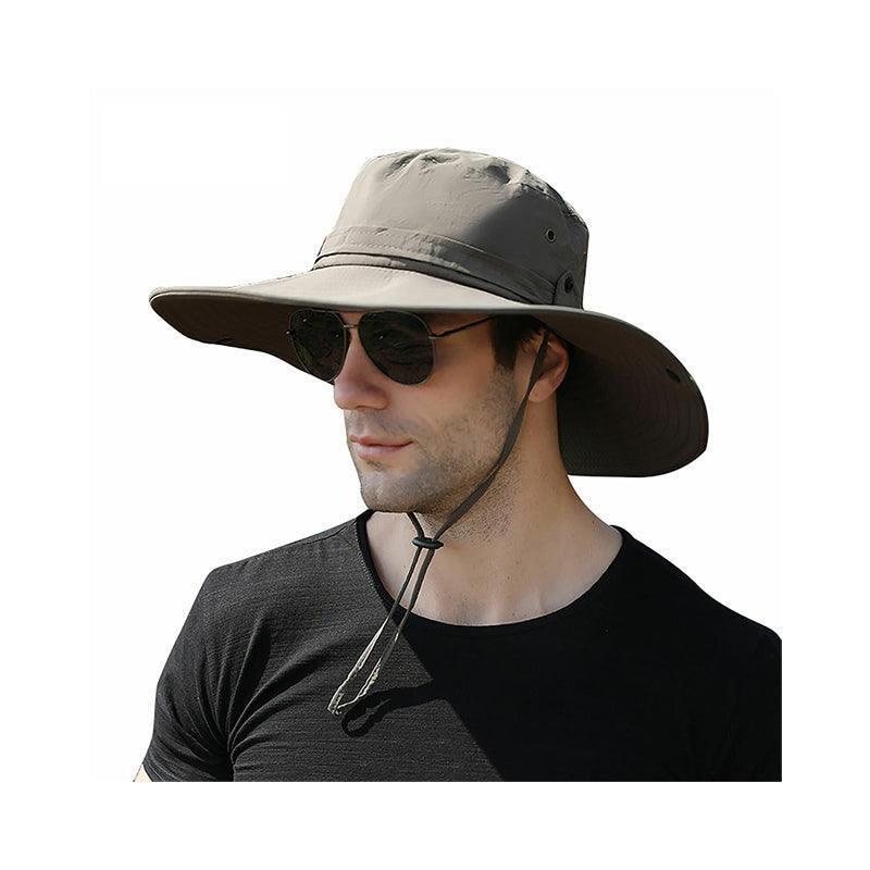 Outdoor Uv Protection Sun Hat For Fishing Hiking - Green