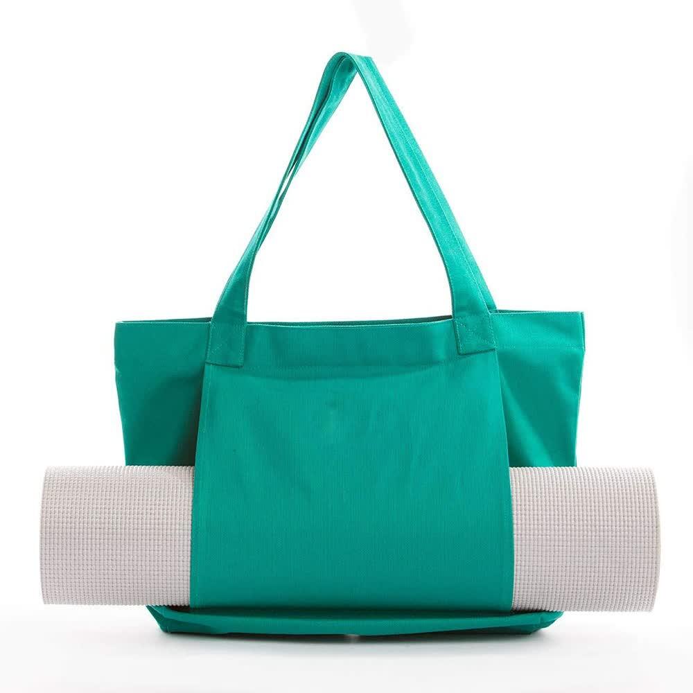 Green Multi-Purpose Yoga Bag with Yoga Mat Holder