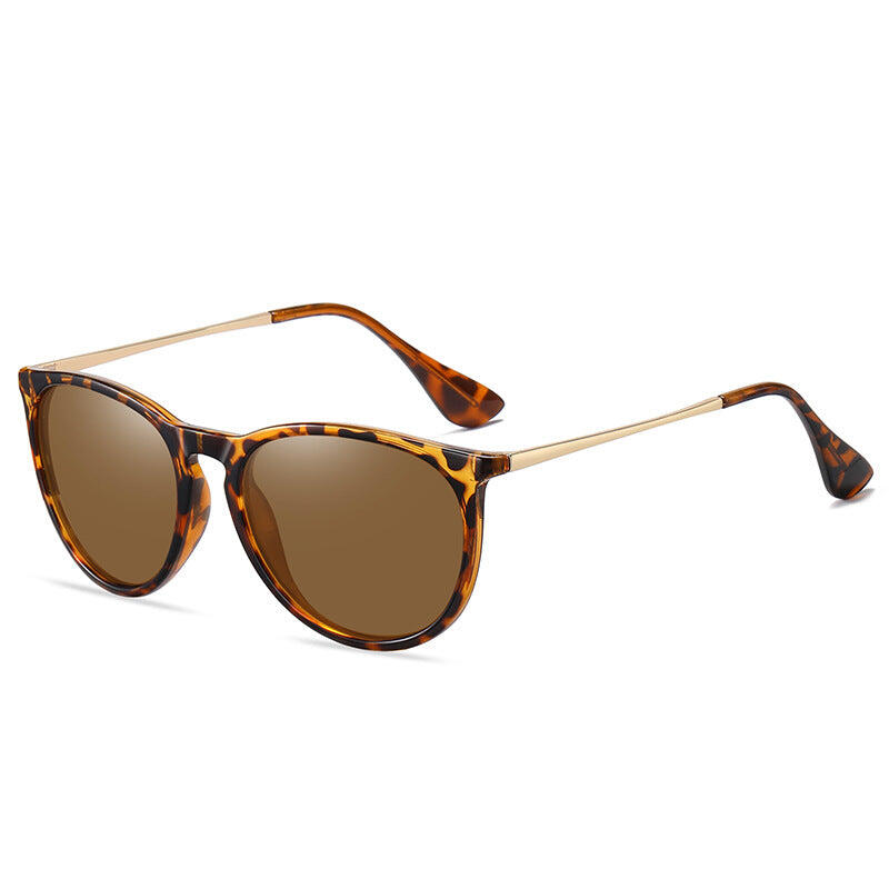 Leopard Brown Lens Stylish Polarized Sunglasses for Men and Women