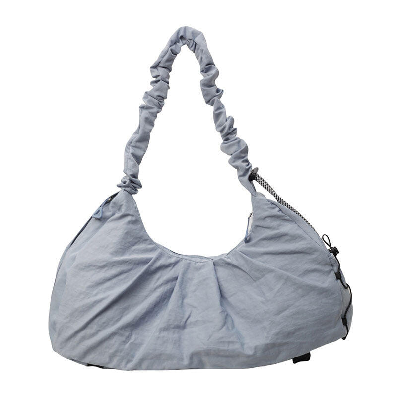 Blue Large Stylish Yoga Mat Storage Shoulder Bag