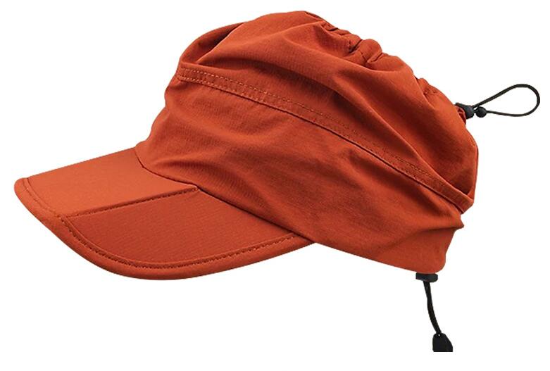 Orange Outdoor Quick Dry Sun Hat