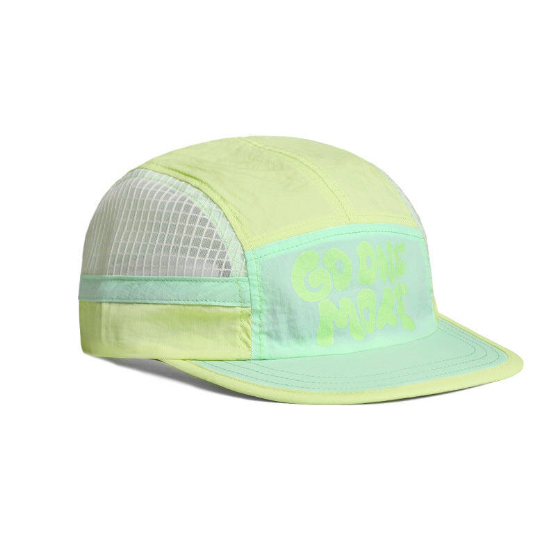 Light Green UPF 50+ Quick-Dry Outdoor Sun Hat with Breathable Mesh