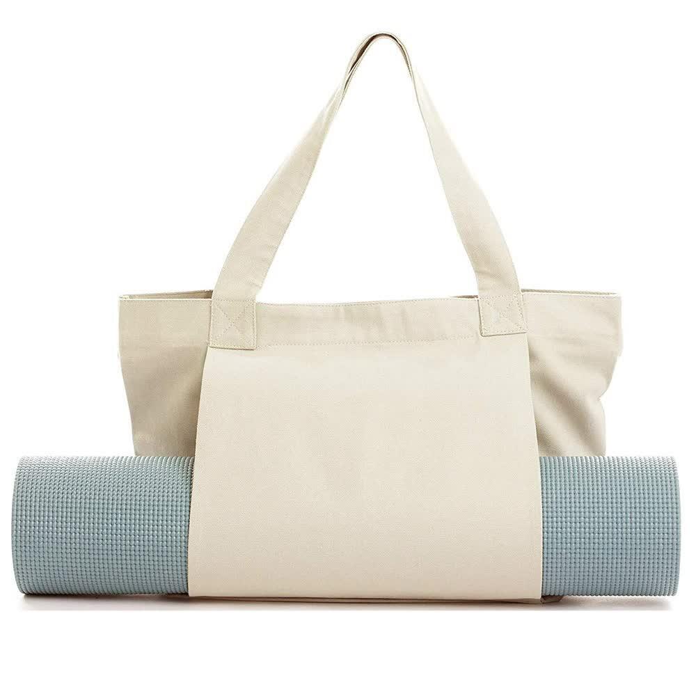 Khaki Multi-Purpose Yoga Bag with Yoga Mat Holder