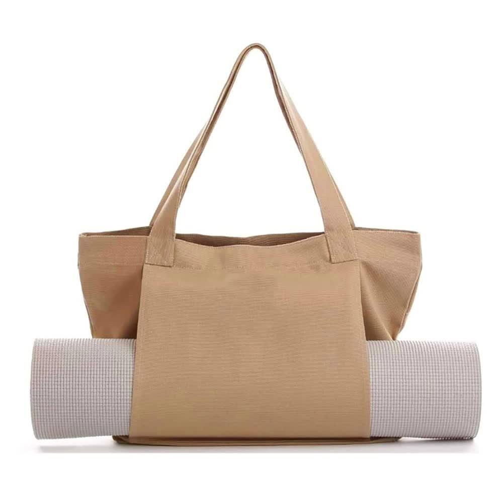 Apricot Multi-Purpose Yoga Bag with Yoga Mat Holder