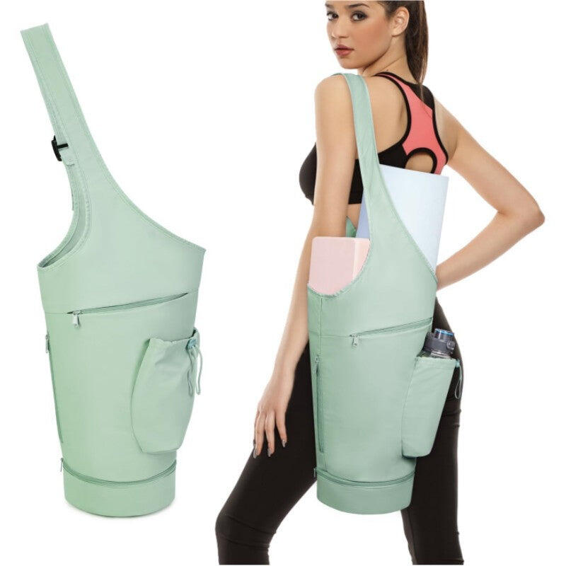 Green All-in-One Yoga Sling Bag